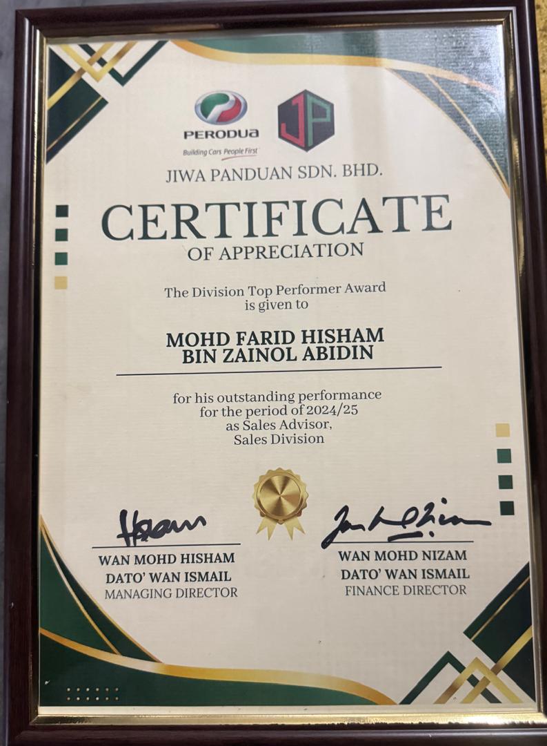 Perodua Umi - Anugerah 1